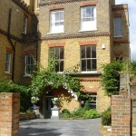 battersea planted front drive evergreen planting