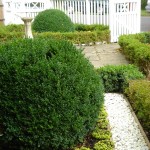 Earlsfield formal front garden ideas, bespoke fencing