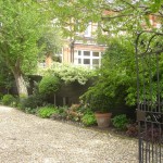 Wandsworth Common Battersea traditional gated front drive and garden